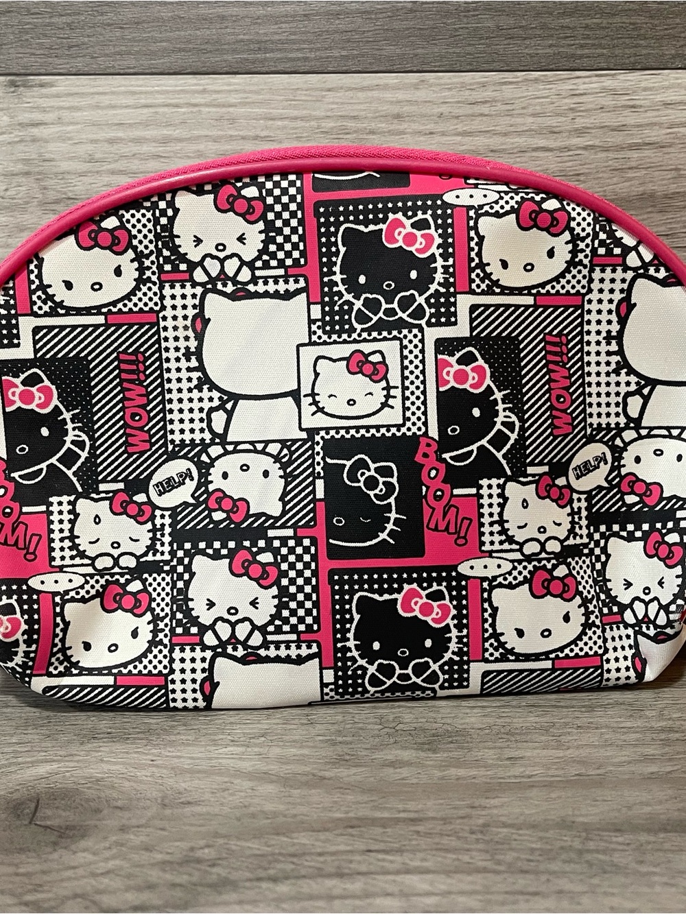 Hello Kitty Comic Strip Cosmetic Travel Bag